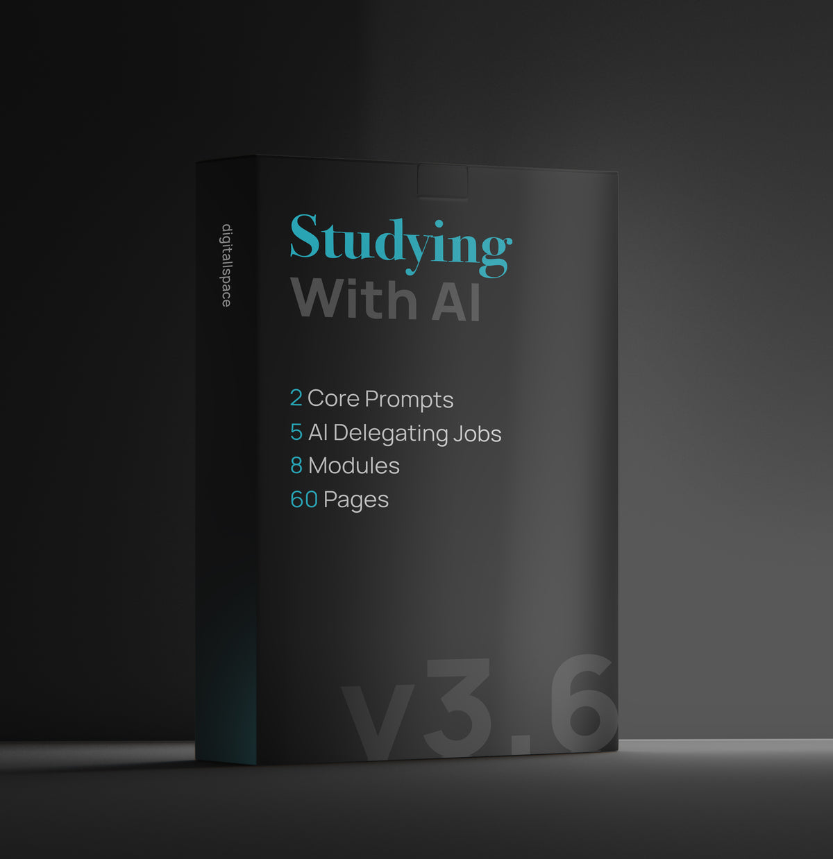 STUDYING PRODUCT MOCKUP